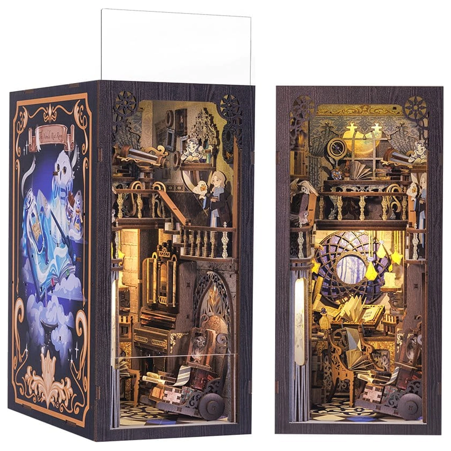 Book Nook Nebula Common Room 23 x 11 cm poza produsului