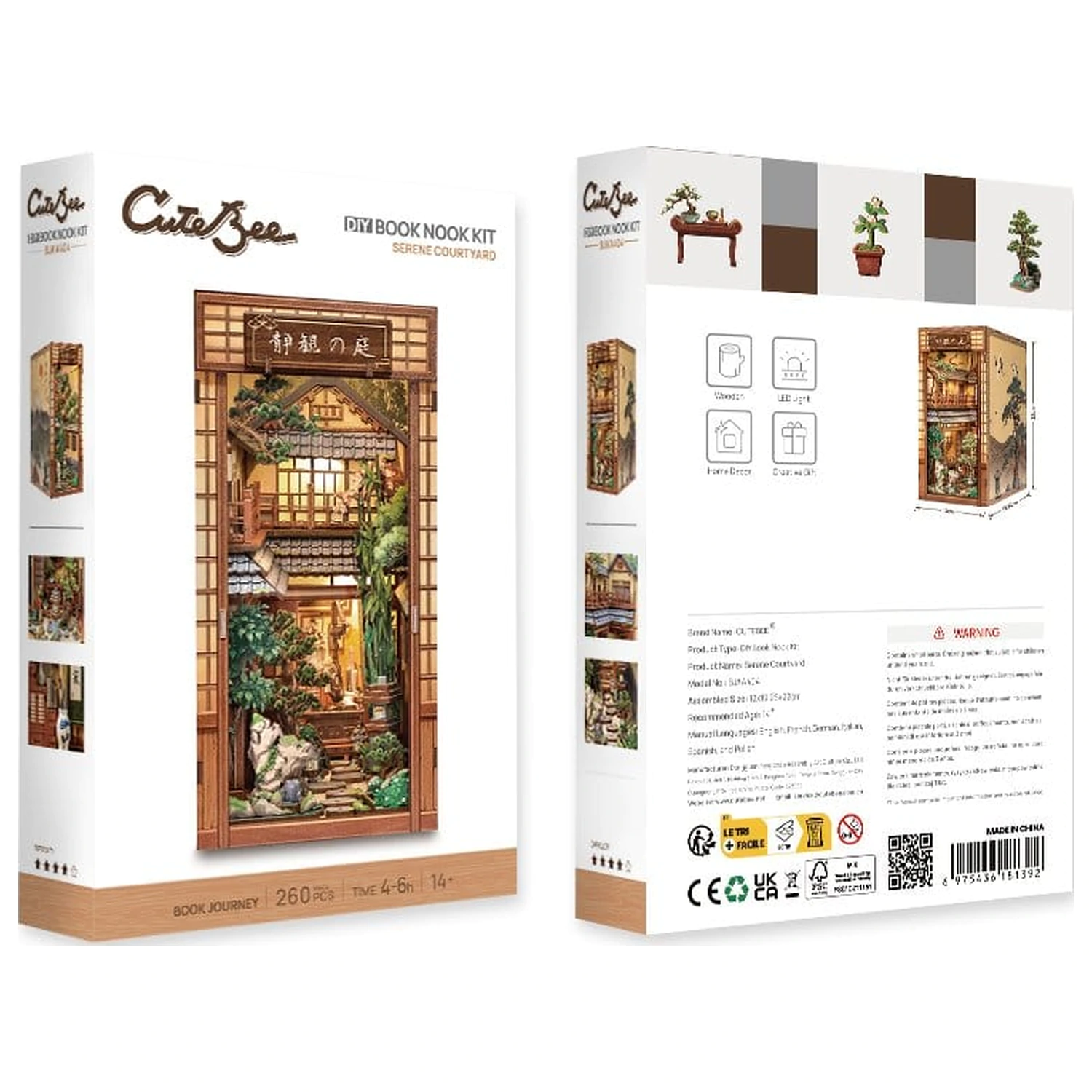 Book Nook Curtea Senina 22 x 12 cm poza produsului
