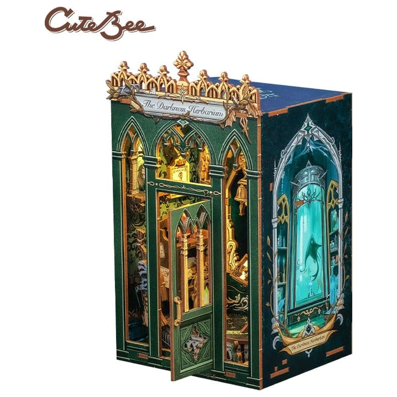 Book Nook The Darkness Herbarium 17 x 12 cm poza produsului