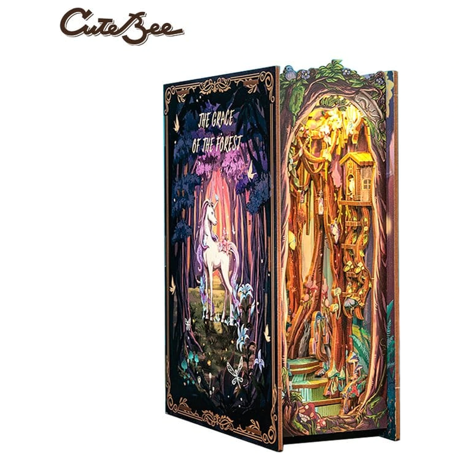 Book Nook The Grace of Forest 22 x 8 cm poza produsului