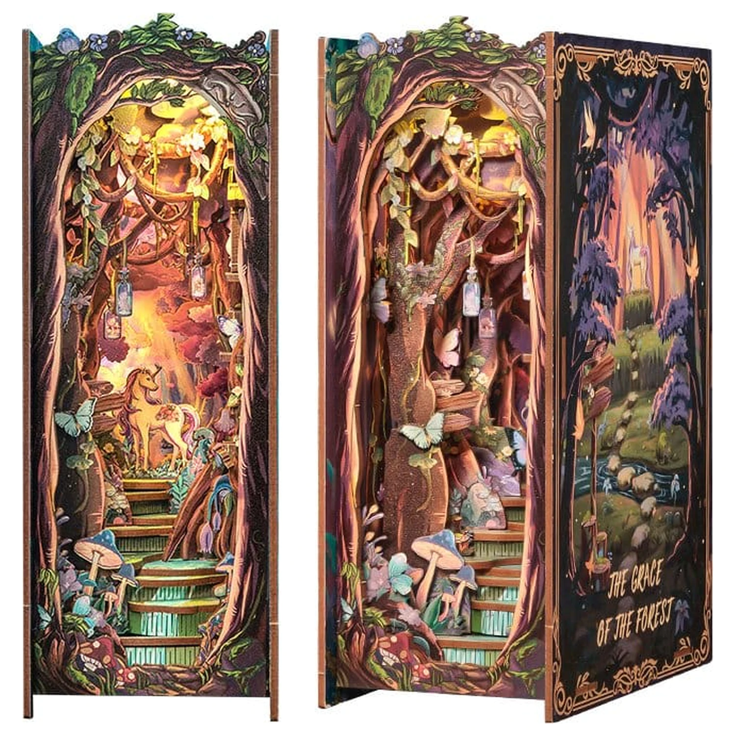 Book Nook The Grace of Forest 22 x 8 cm poza produsului