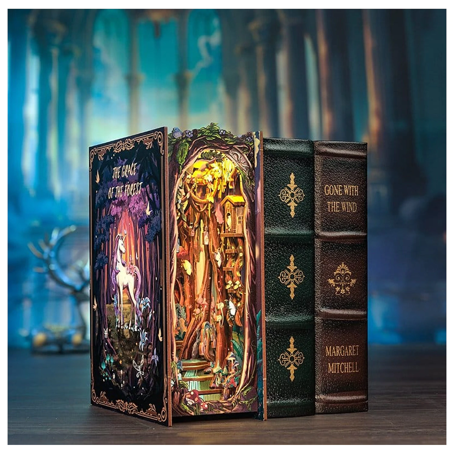 Book Nook The Grace of Forest 22 x 8 cm poza produsului