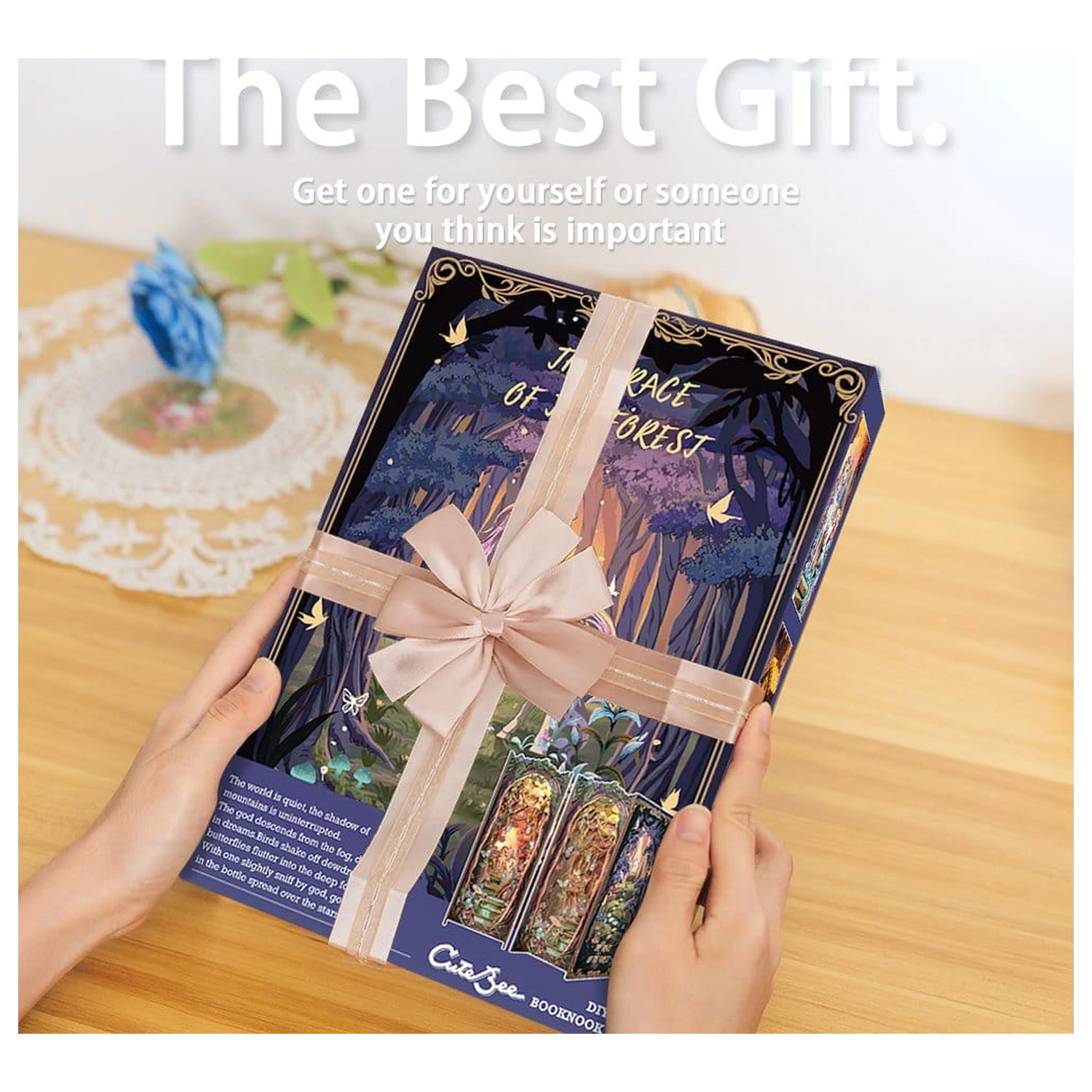 Book Nook The Grace of Forest 22 x 8 cm poza produsului