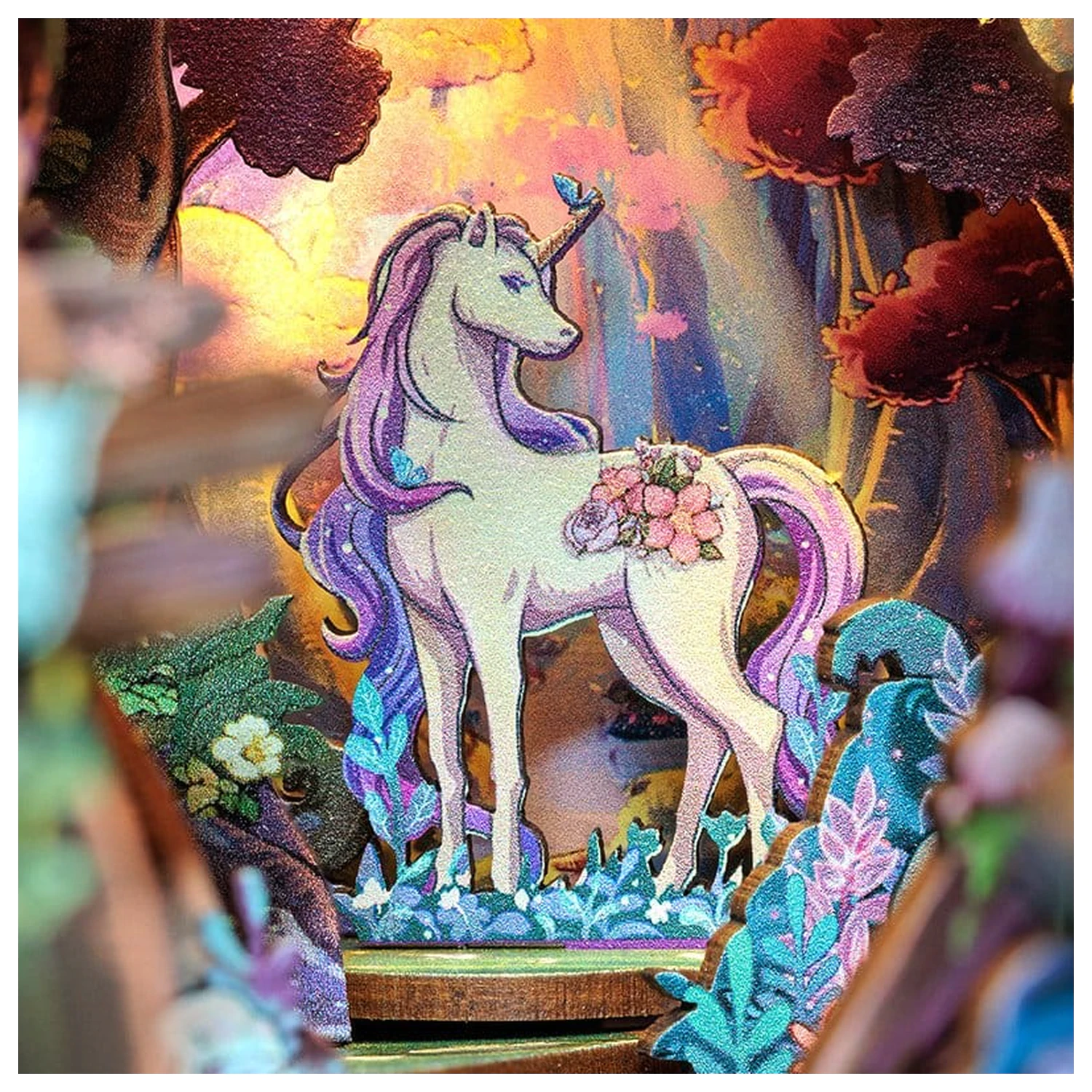 Book Nook The Grace of Forest 22 x 8 cm poza produsului