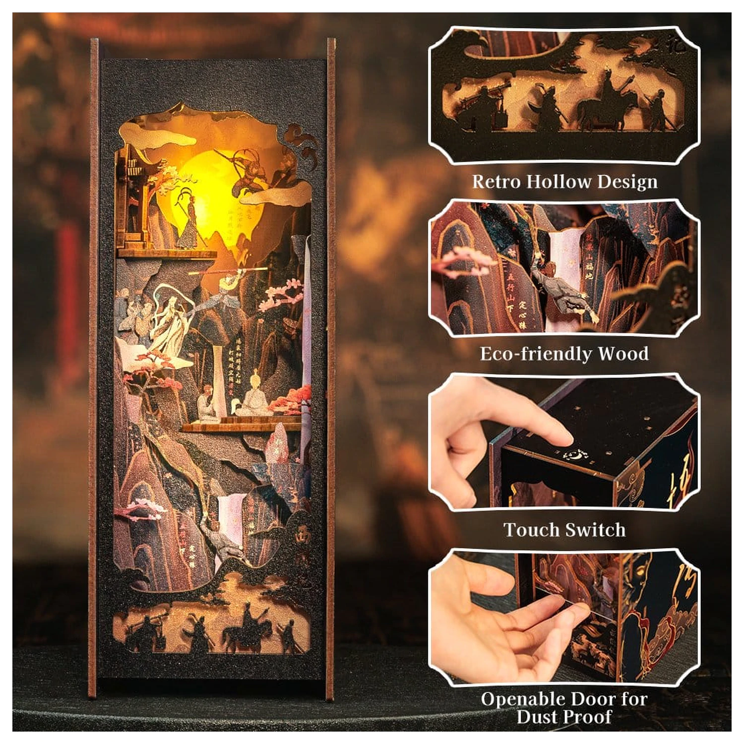 Book Nook The Legend of Wukong 22 x 8 cm poza produsului