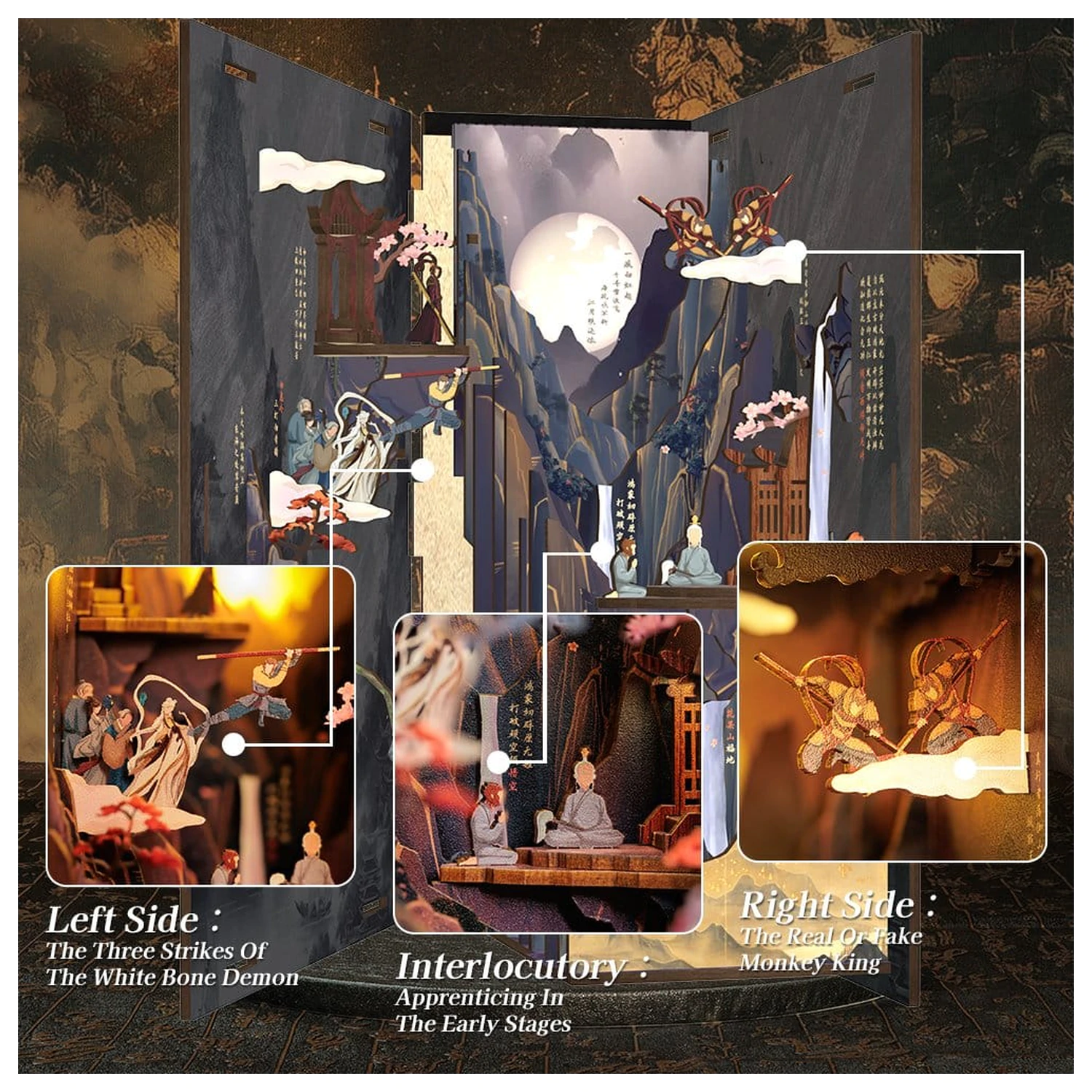 Book Nook The Legend of Wukong 22 x 8 cm poza produsului