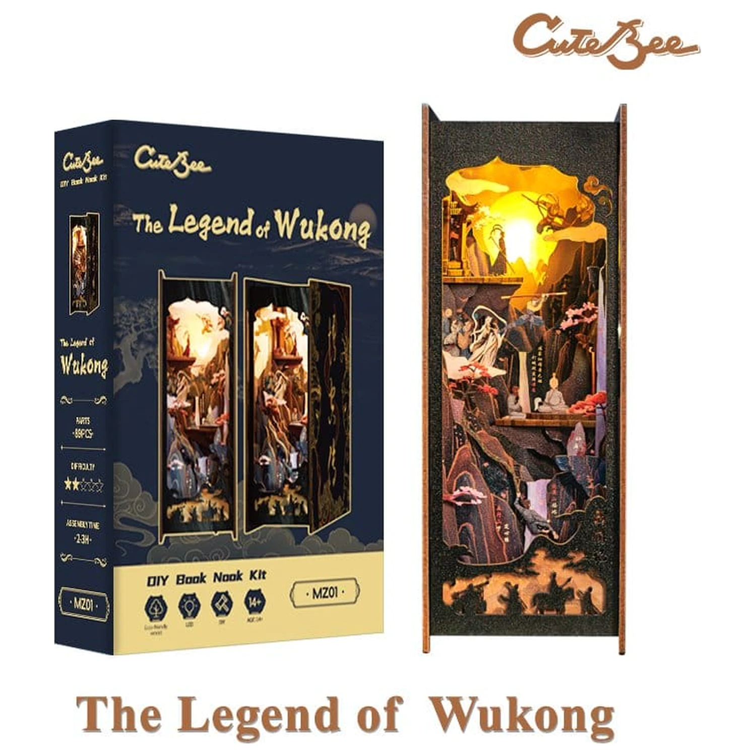 Book Nook The Legend of Wukong 22 x 8 cm poza produsului
