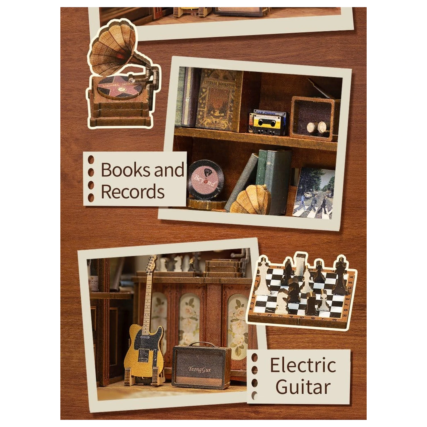 Book Nook The Secret Rhythm 23 x 11 cm poza produsului