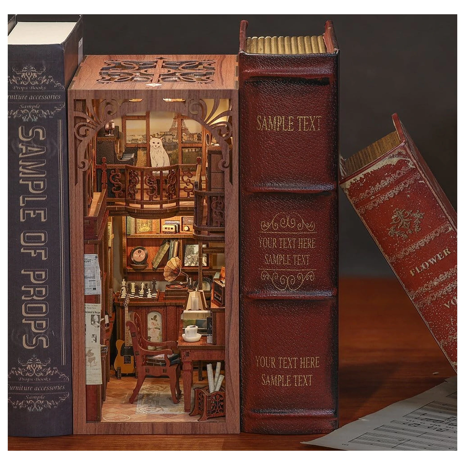Book Nook The Secret Rhythm 23 x 11 cm poza produsului