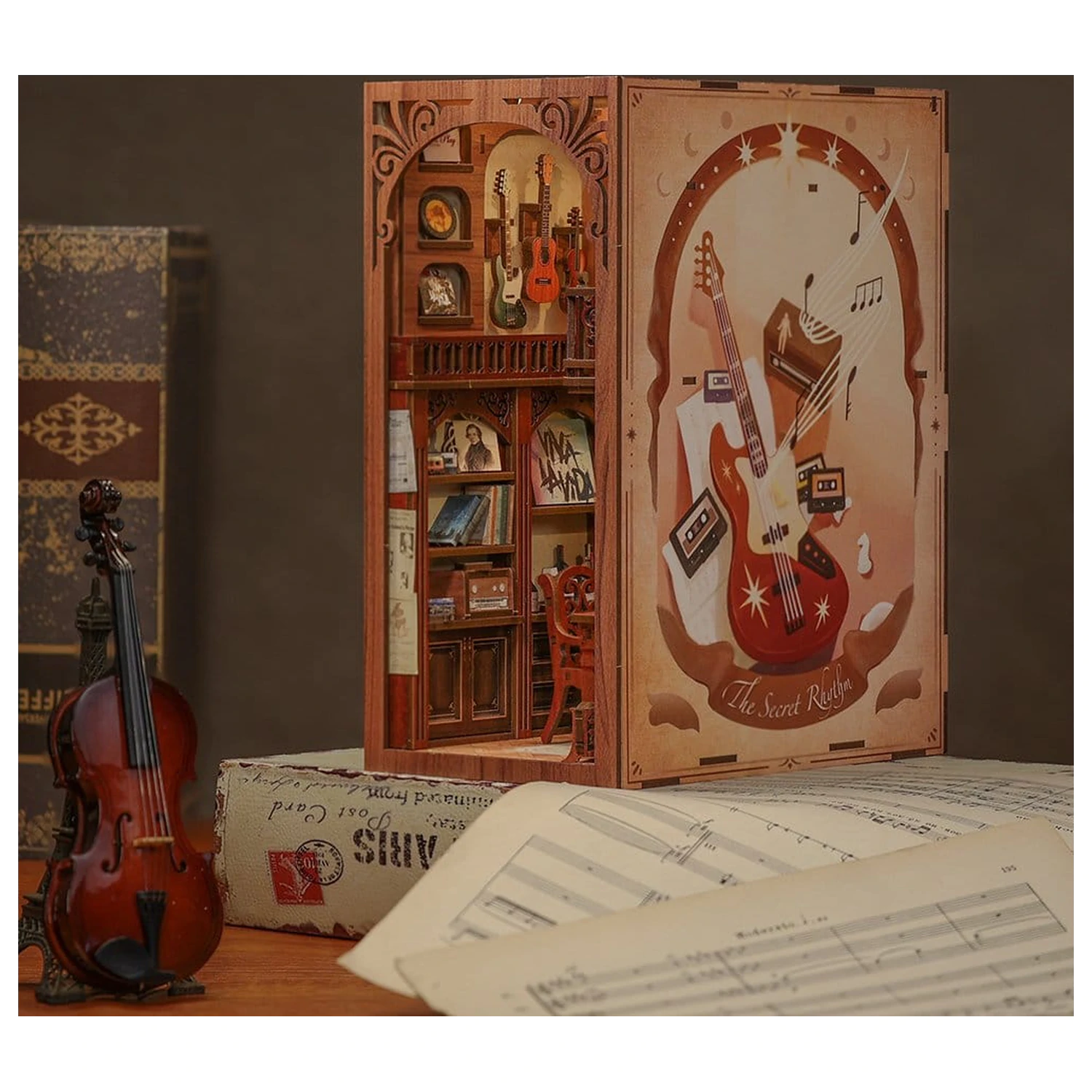 Book Nook The Secret Rhythm 23 x 11 cm poza produsului