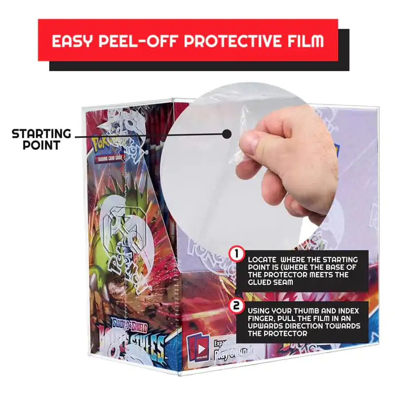 PET Protectors set de 5 pentru Booster Boxes / Elite Trainer Boxes Ver. 1 poza produsului