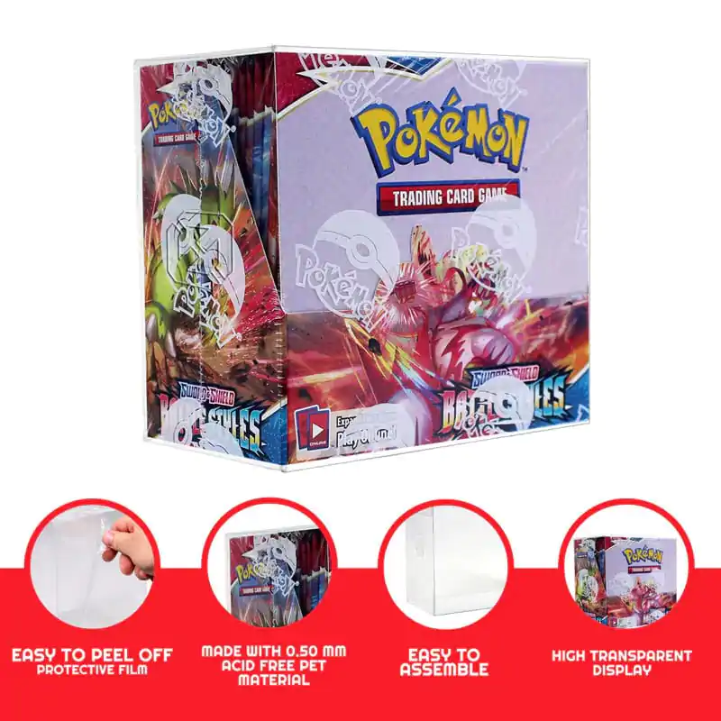 PET Protectors set de 5 pentru Booster Boxes / Elite Trainer Boxes Ver. 1 poza produsului