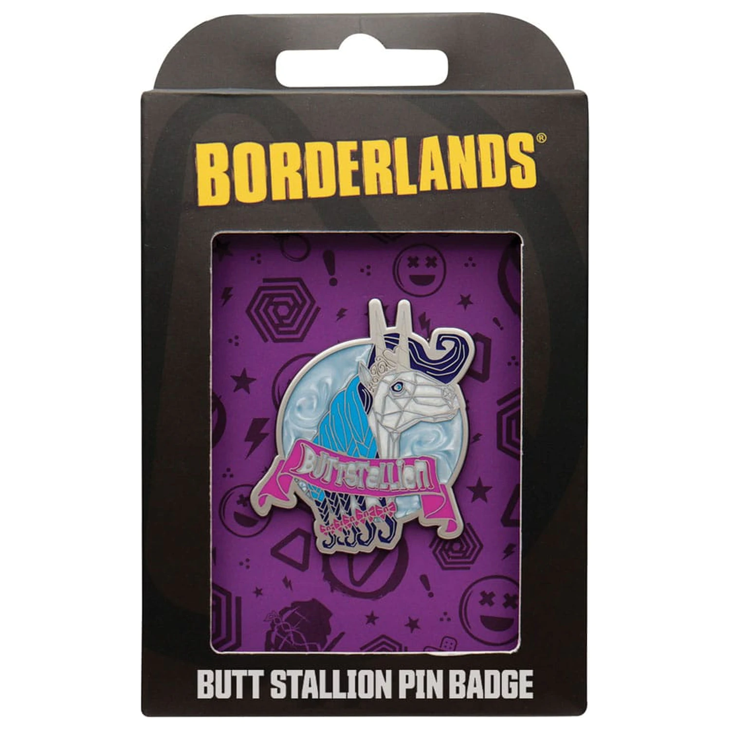 Borderlands Pin Insigna Butt Stallion Editie Limitata poza produsului