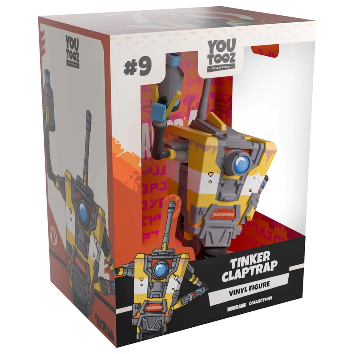 Borderlands Figurină de vinil Tinker Claptrap 13 cm poza produsului