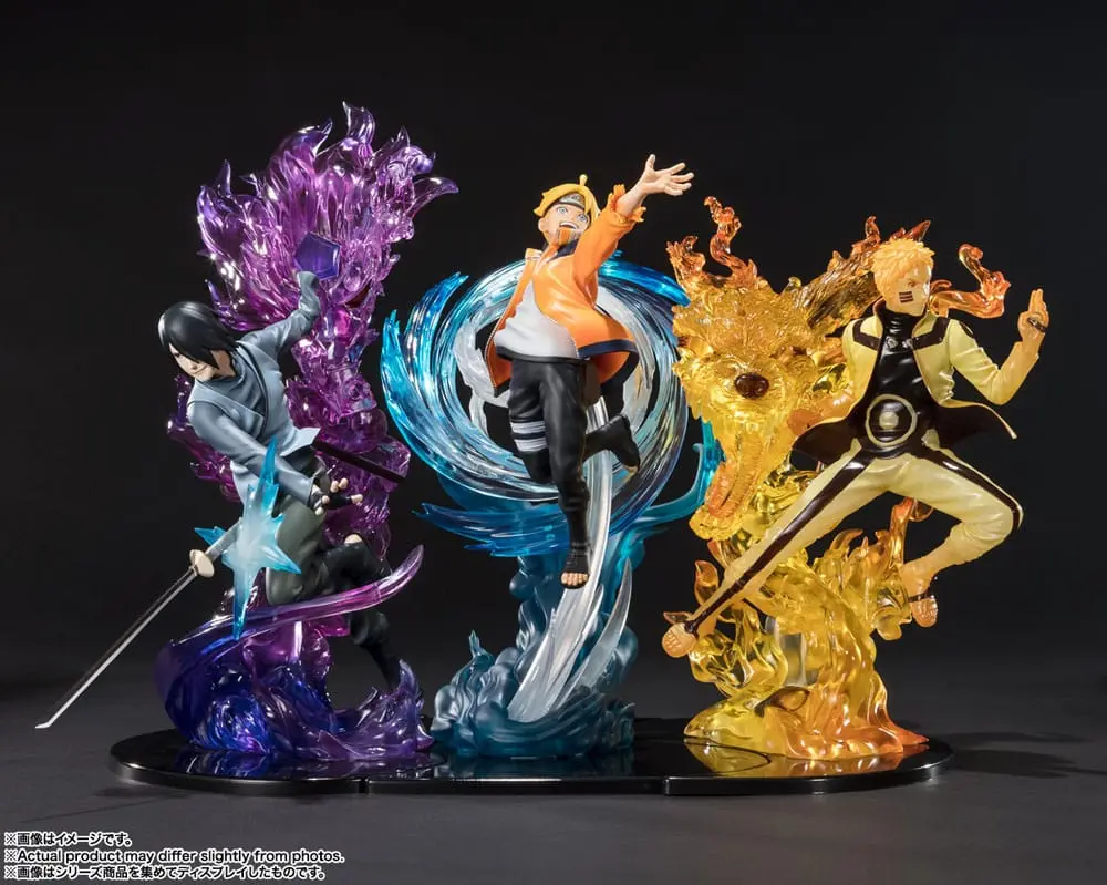 Boruto: Naruto Next Generation FiguartsZERO Statuie PVC Sasuke Uchiha (Boruto) Kizuna Relation 24 cm poza produsului