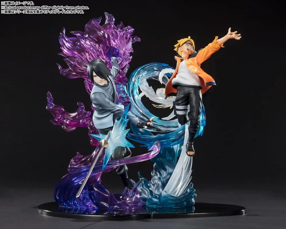 Boruto: Naruto Next Generation FiguartsZERO Statuie PVC Sasuke Uchiha (Boruto) Kizuna Relation 24 cm poza produsului