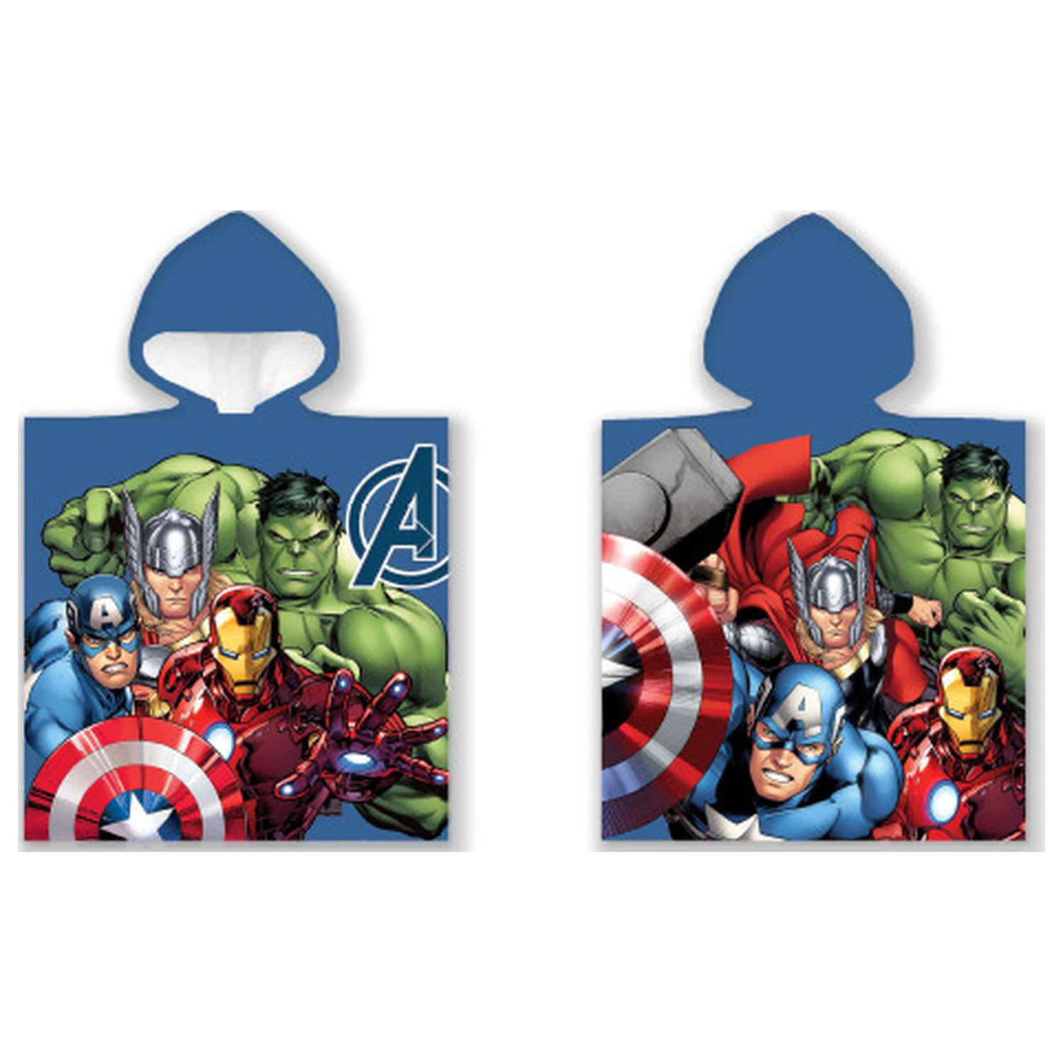 Avengers Battle prosop de plaja poncho poza produsului