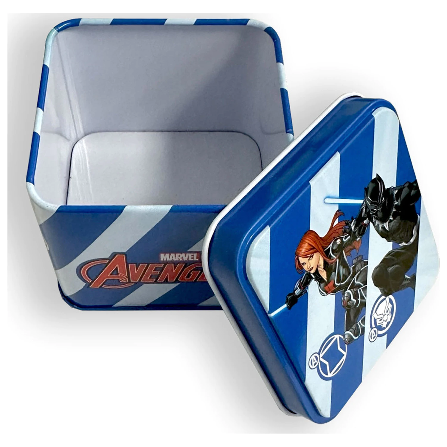 Avengers Black Mini Cutie Metalica 7.5 cm poza produsului