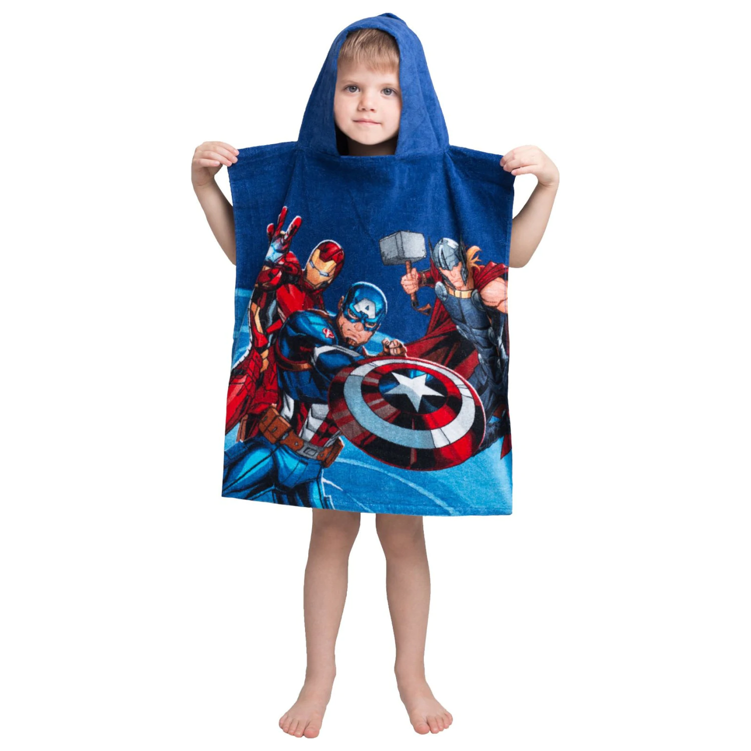 Avengers Hero Prosop de Plaja Poncho poza produsului