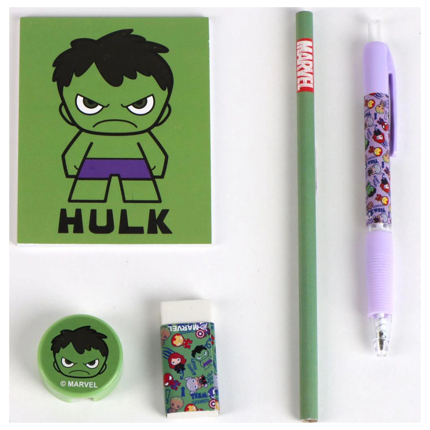 Avengers Hulk Plus Portofel Plus cu Fermoar pentru Creioane poza produsului
