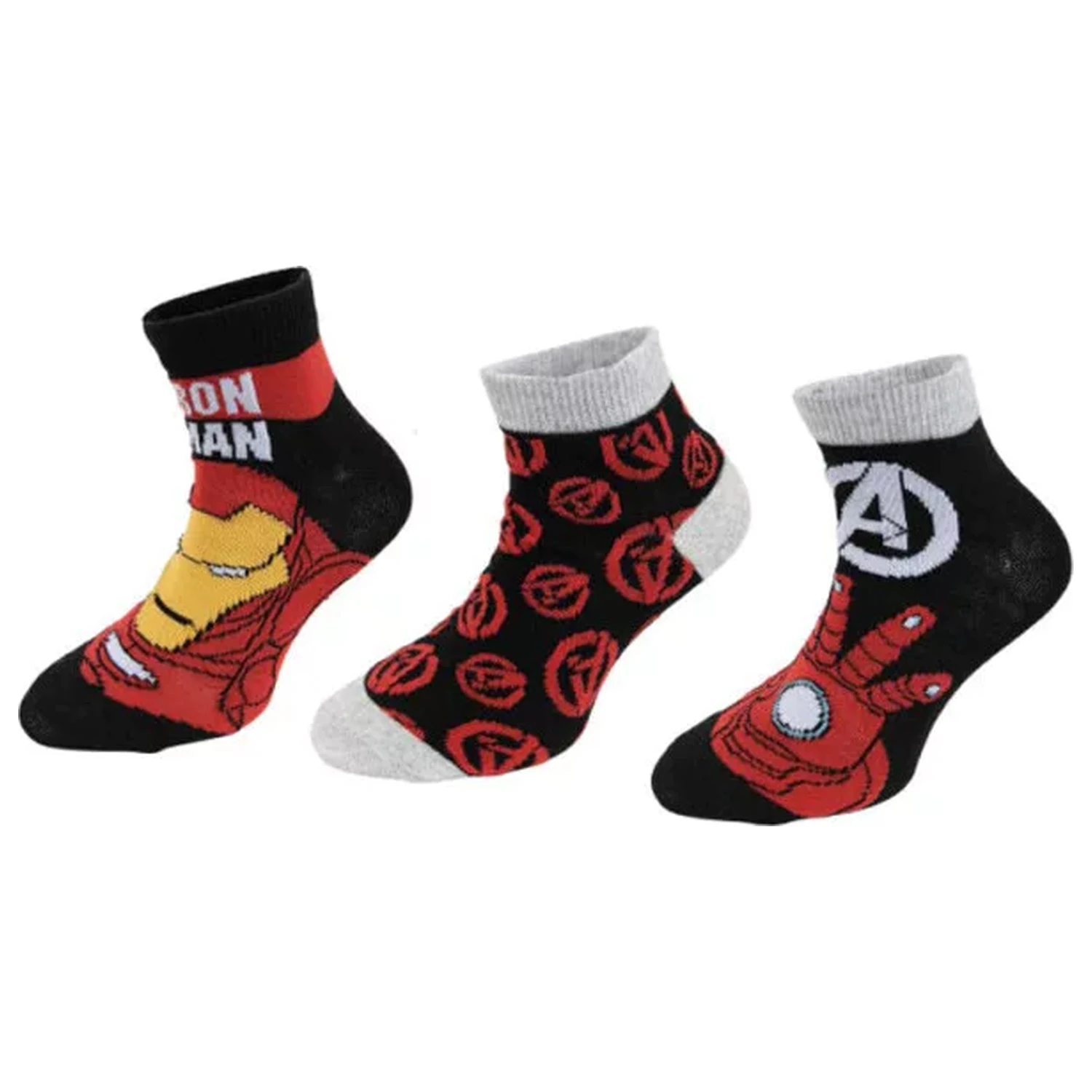 Avengers Iron Man Șosete Secrete pentru Copii 23/26 poza produsului