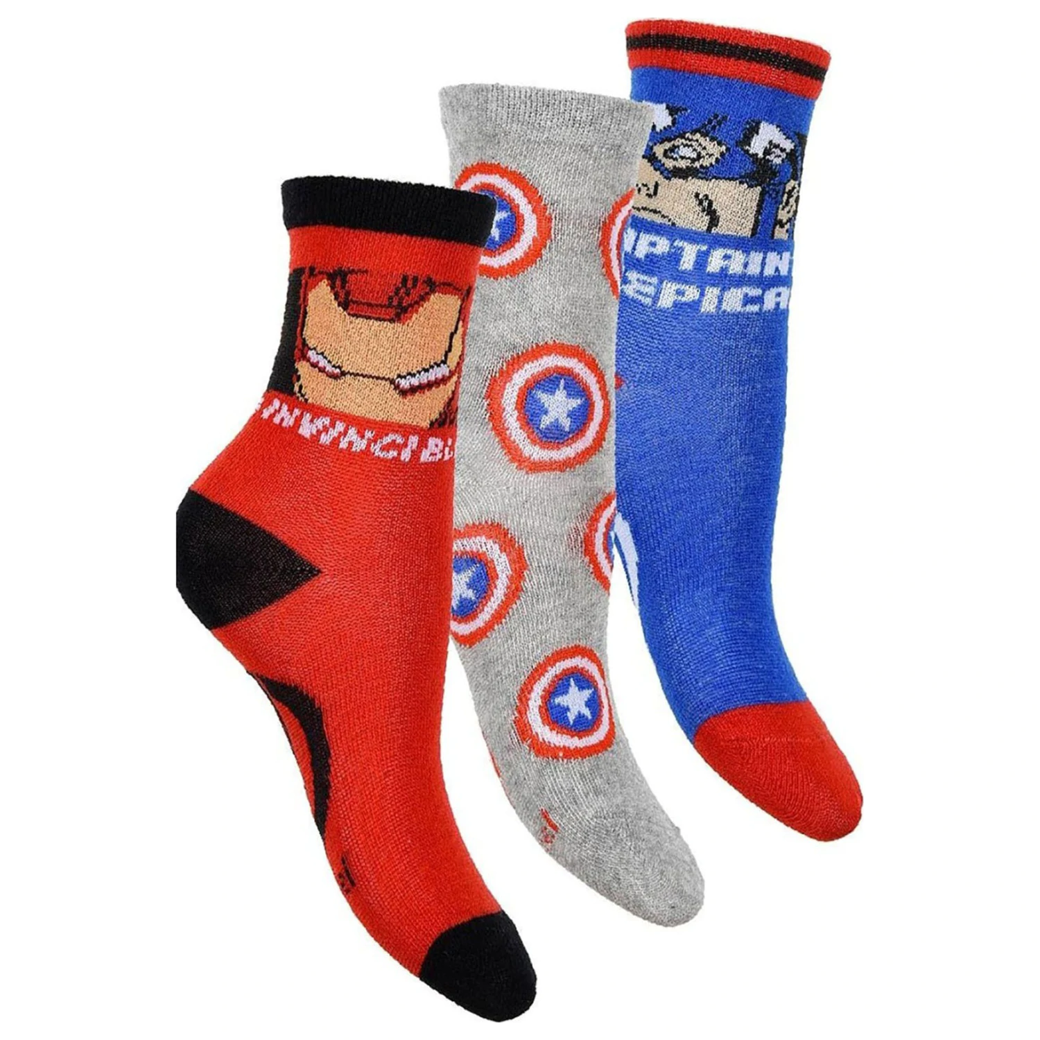Avengers Iron Man șosete pentru copii 23/26 poza produsului