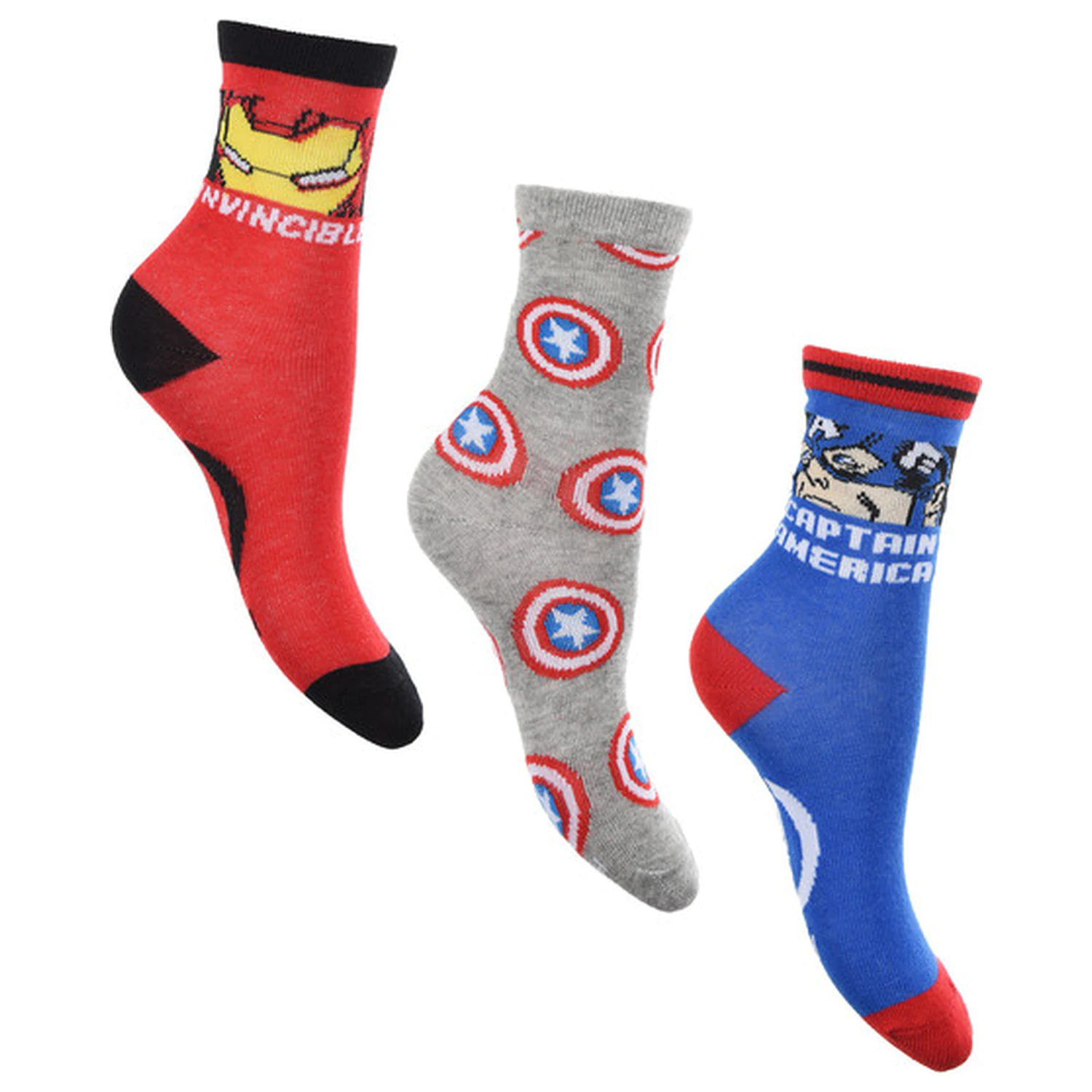 Avengers Iron Man sosete copii 31/34 poza produsului