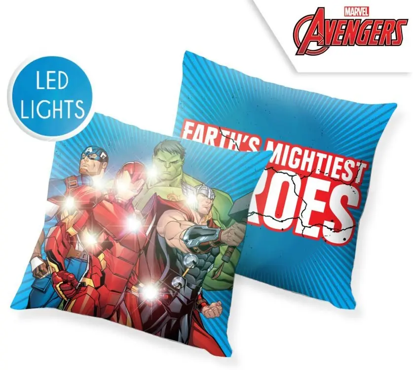 Avengers Perna LED luminoasa, Perna decorativa 40*40 cm poza produsului