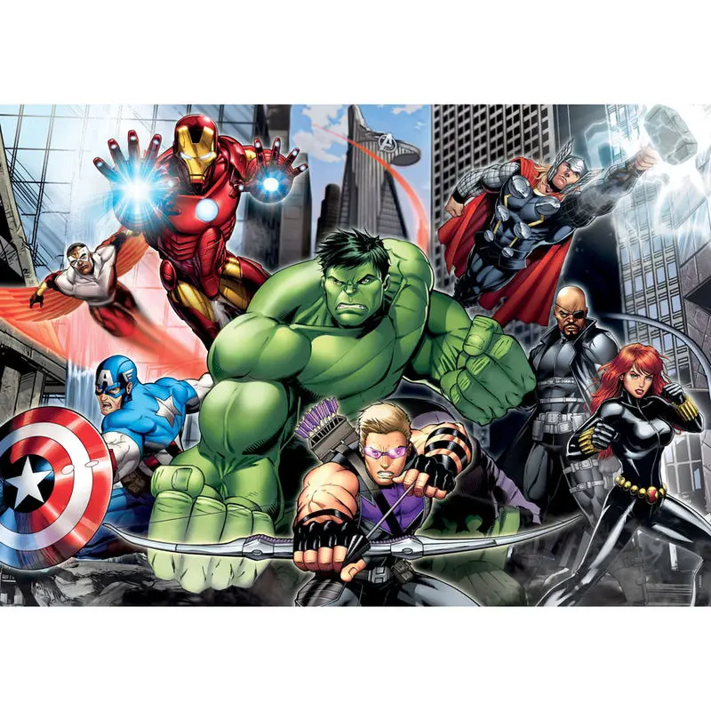 Puzzle Avengers Marvel 104 piese maxi poza produsului