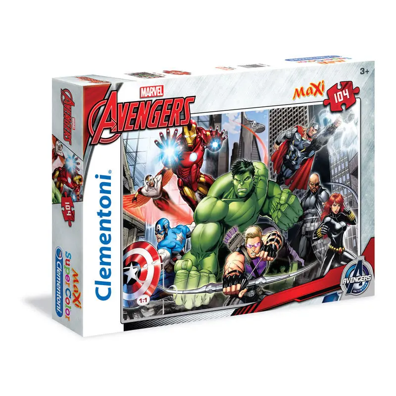 Puzzle Avengers Marvel 104 piese maxi poza produsului