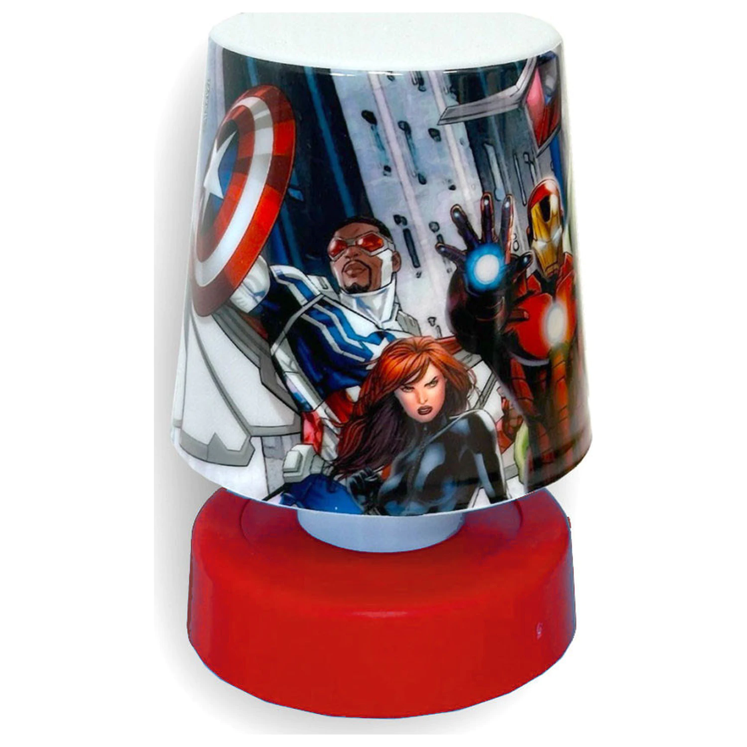 Lampa de birou mini Avengers Team 11 cm poza produsului