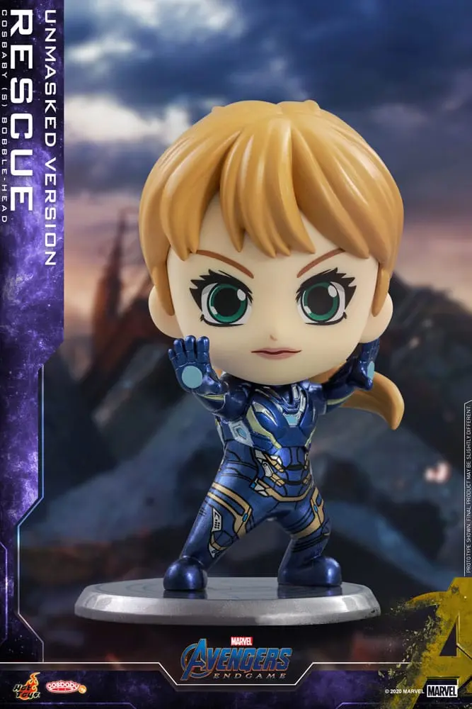 Avengers: Endgame Cosbaby (S) Mini Figurina Rescue (Versiunea Nemascată) 10 cm poza produsului