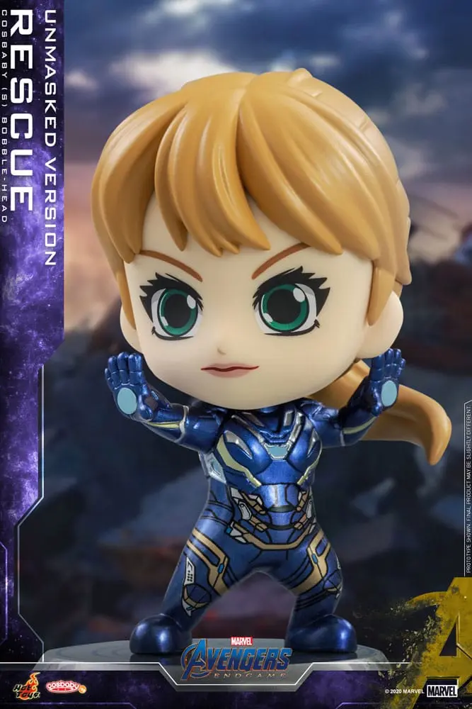 Avengers: Endgame Cosbaby (S) Mini Figurina Rescue (Versiunea Nemascată) 10 cm poza produsului