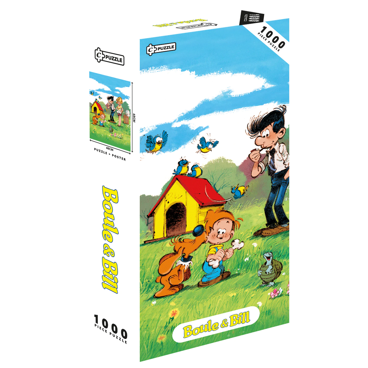 Boule et Bill Poster + Puzzle 1000 piese poza produsului