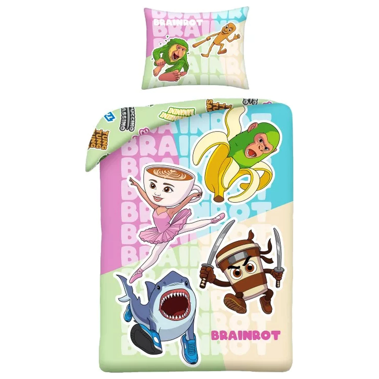 Brainrot Crazy Mix Husa Pilota poza produsului