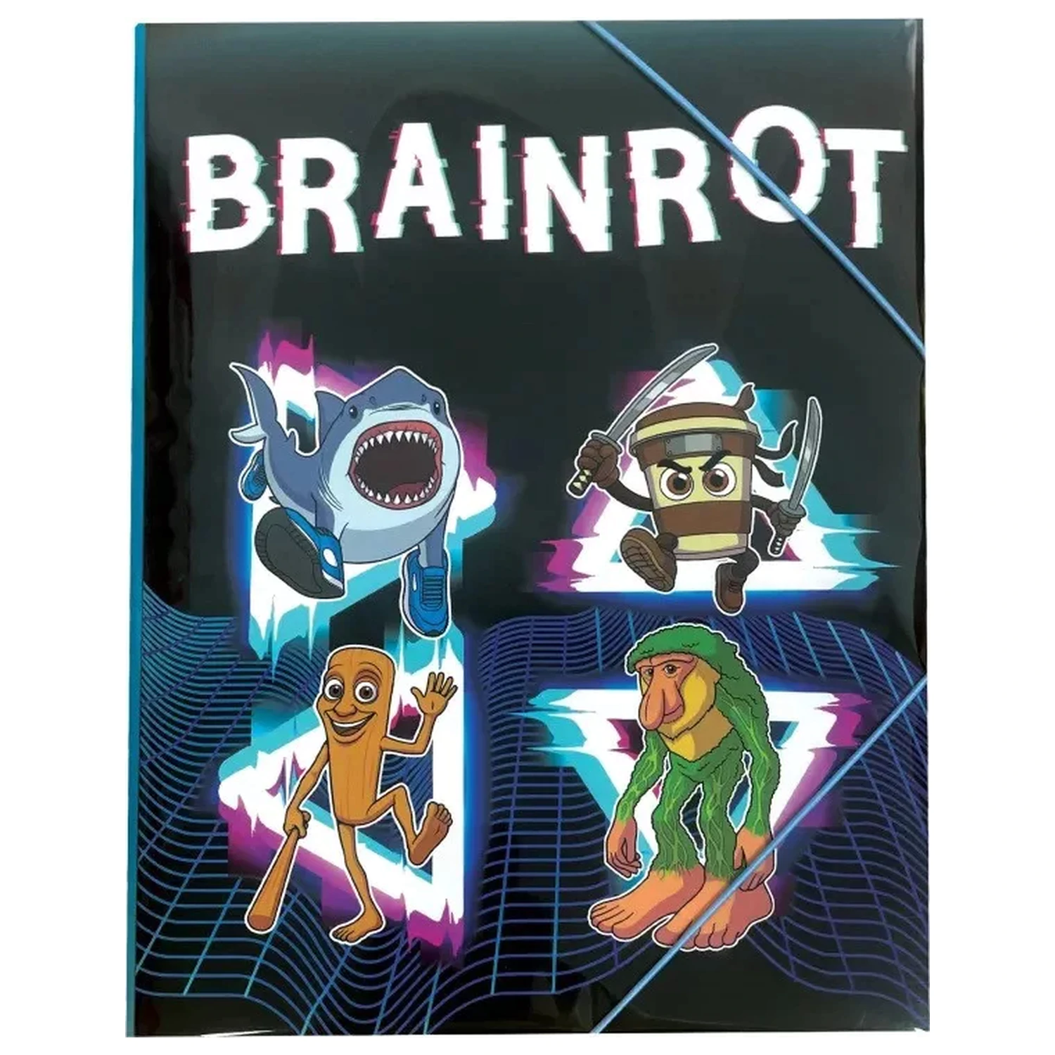 Brainrot Dark A/4 Dosar de cauciuc poza produsului