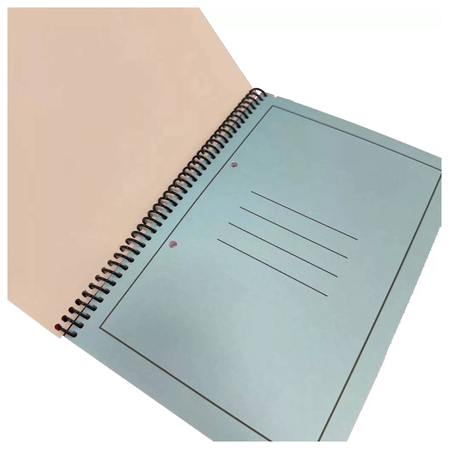 Brainrot Dark B/5 Lined Spiral Notebook, 70 Foi poza produsului