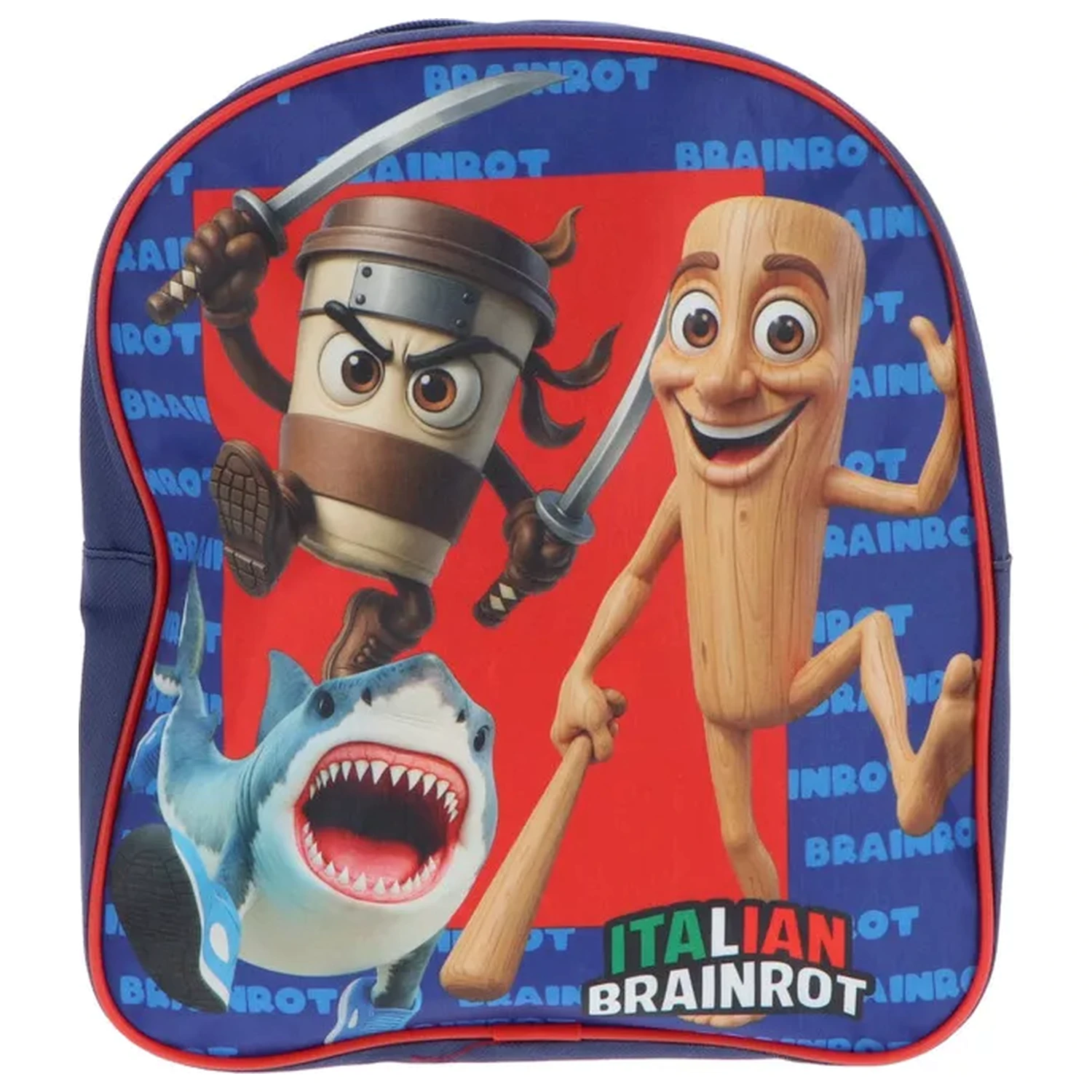 Brainrot Italian Rucsac, Geanta 30 cm poza produsului