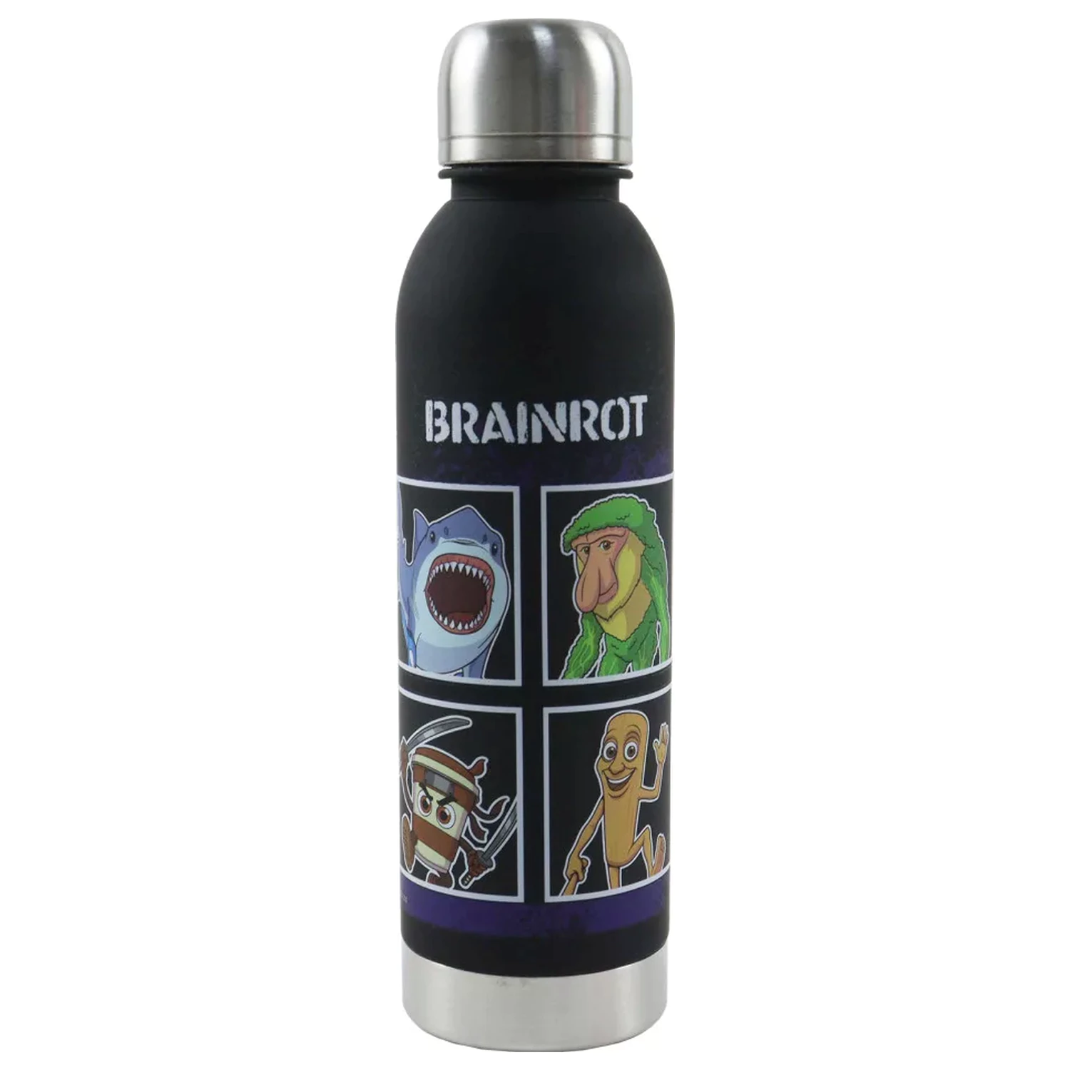 Brainrot Toikido sticla de apa din plastic cu dop cu filet 750 ml poza produsului