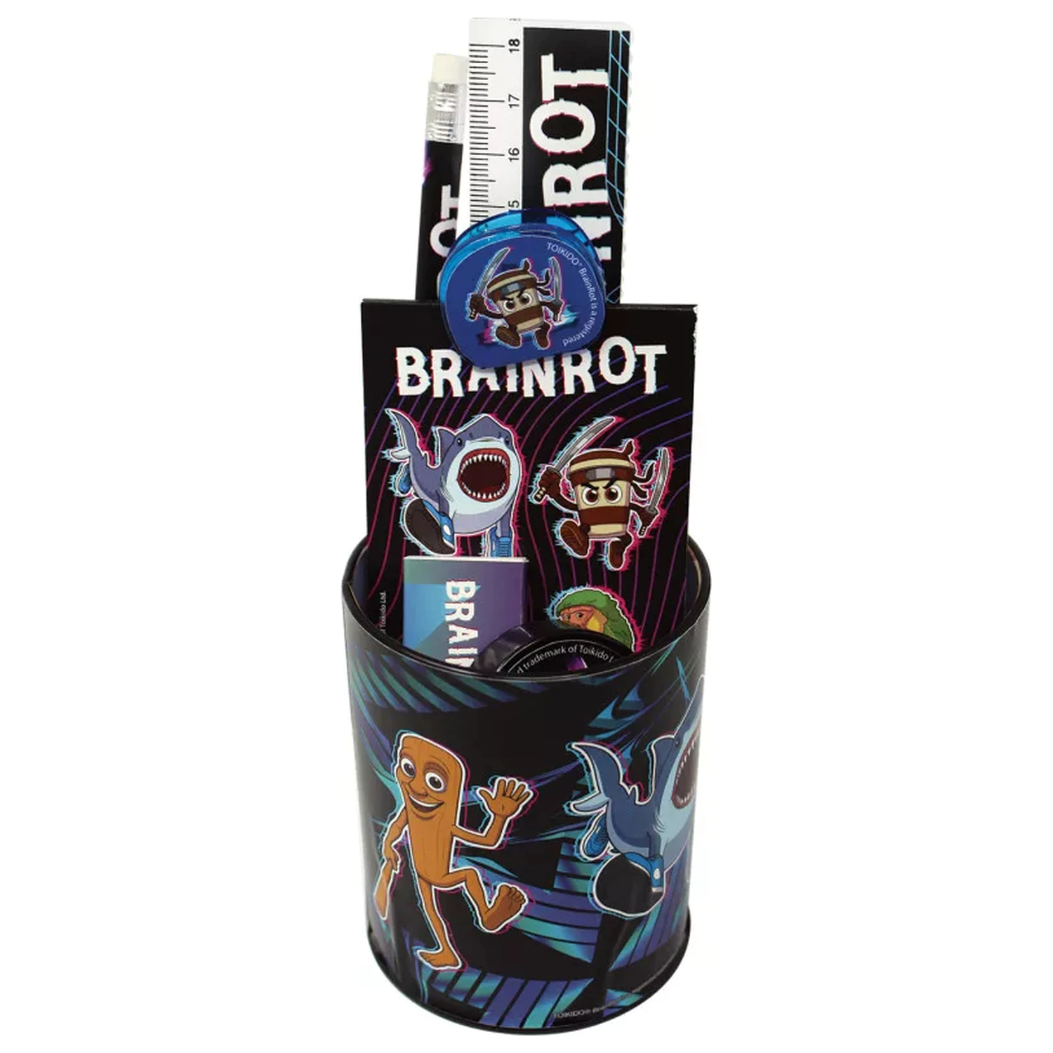 Brainrot Vibes Set de Papetarie de 7 piese poza produsului