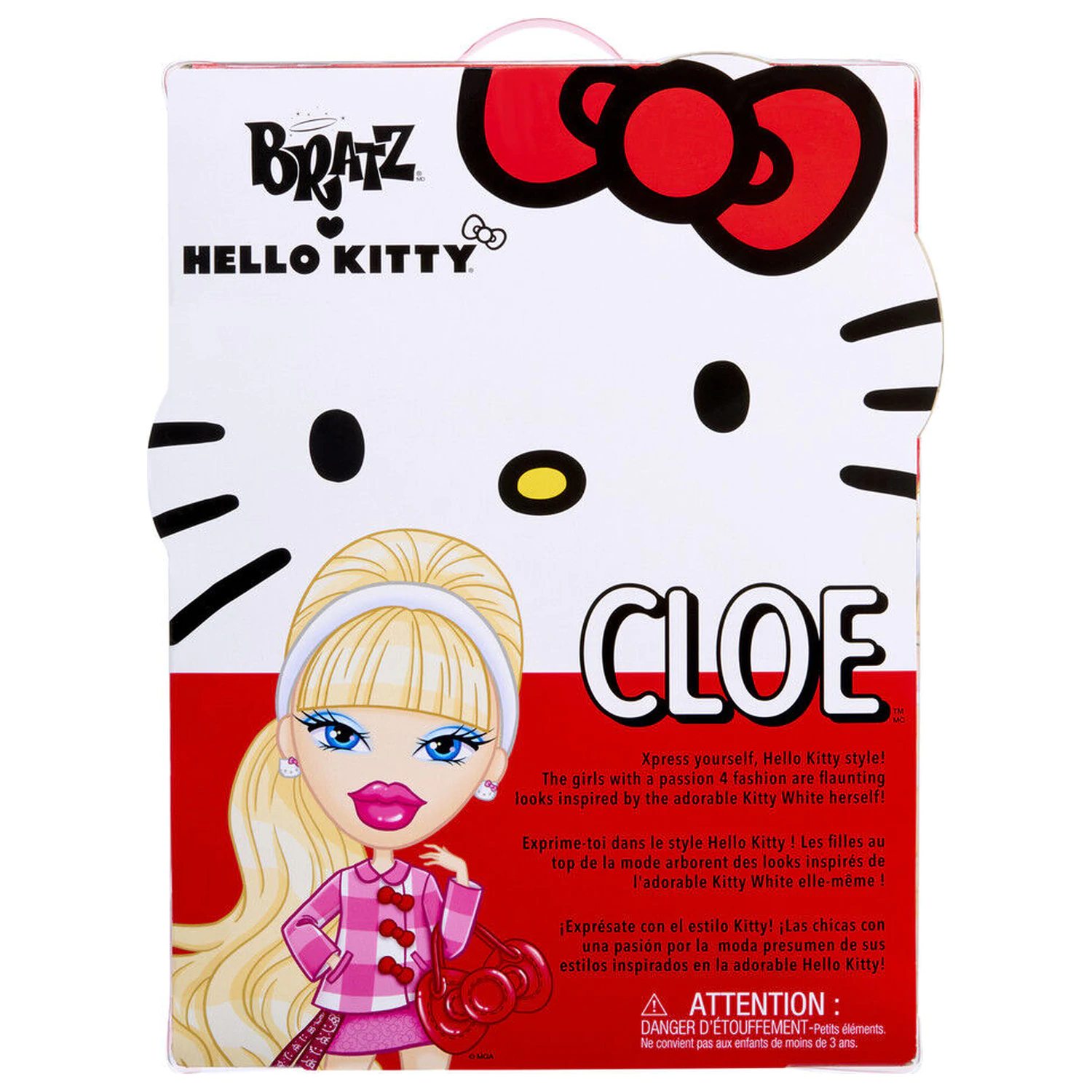 Bratz Hello Kitty papusa Cloe poza produsului