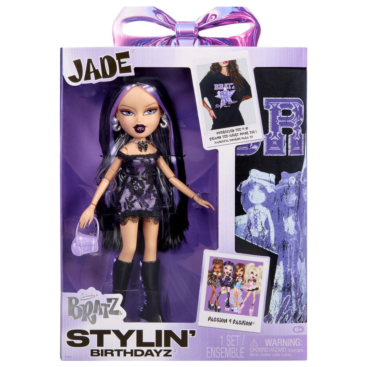 Bratz Stylin Birthday Jade păpușă + tricou poza produsului