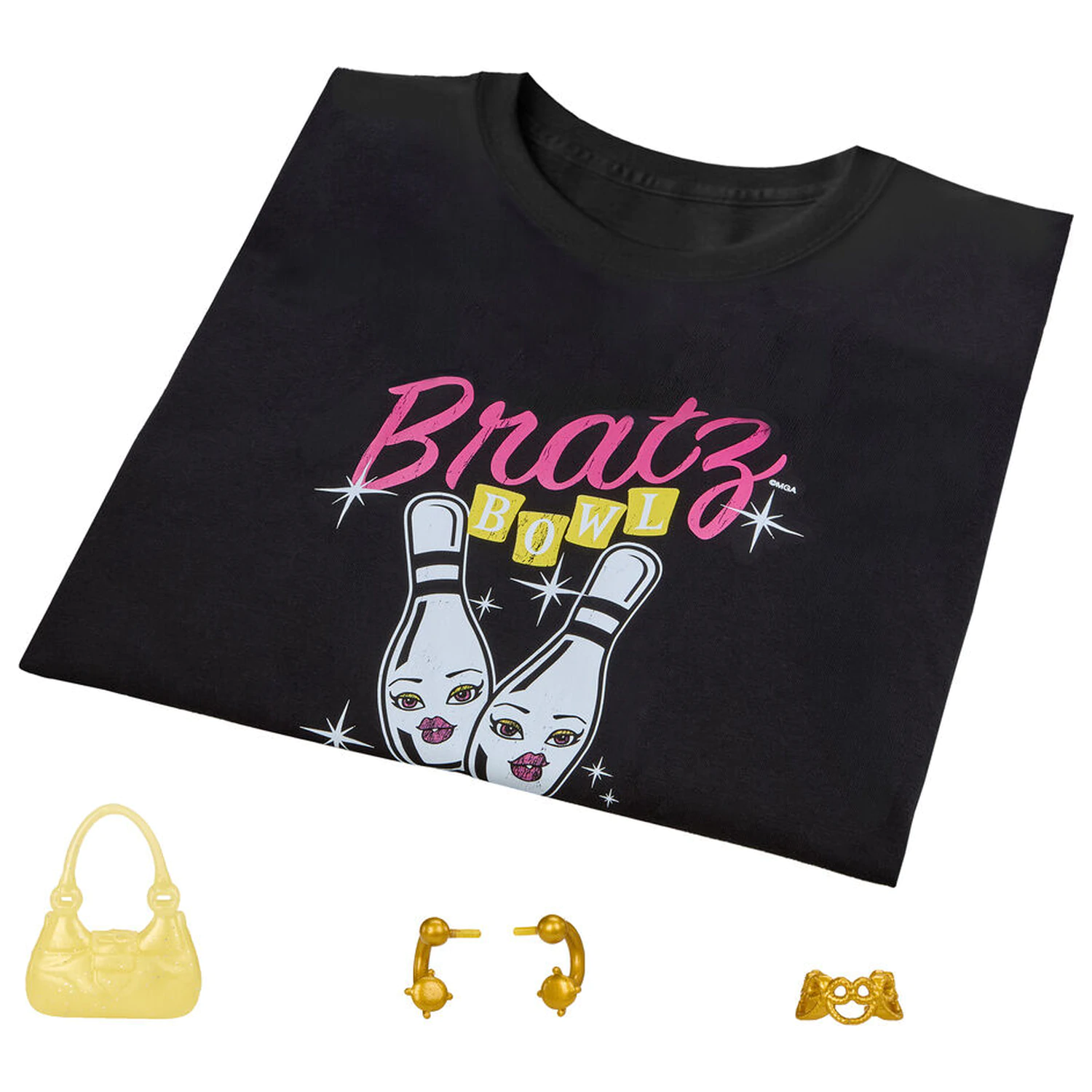 Bratz Stylin Birthday papusa Sasha + tricou poza produsului
