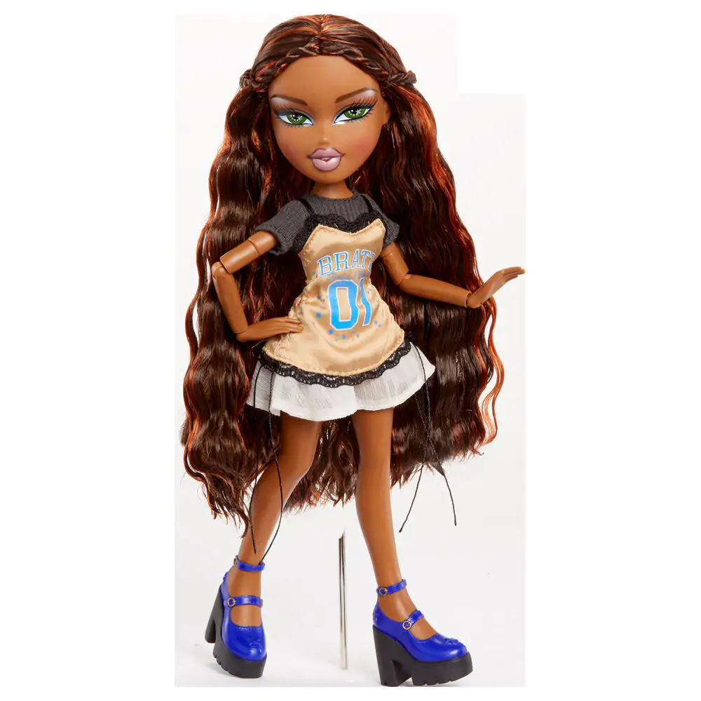 Bratz Stylin Sasha papusa + tricou poza produsului