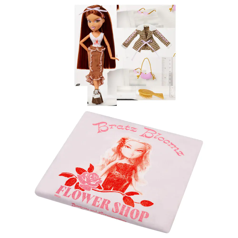 Bratz Stylin Yasmin papusa + tricou poza produsului