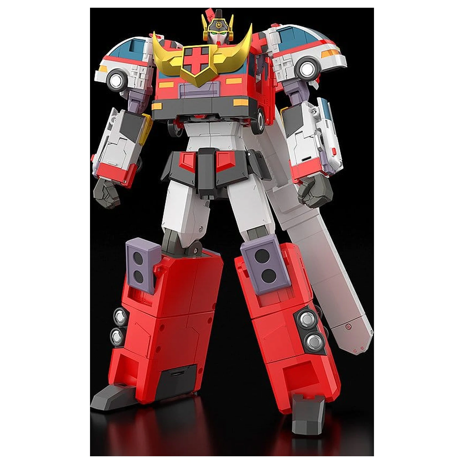 Brave Police J-Decker figurina de actiune The Gattai Duke Fire 25 cm poza produsului