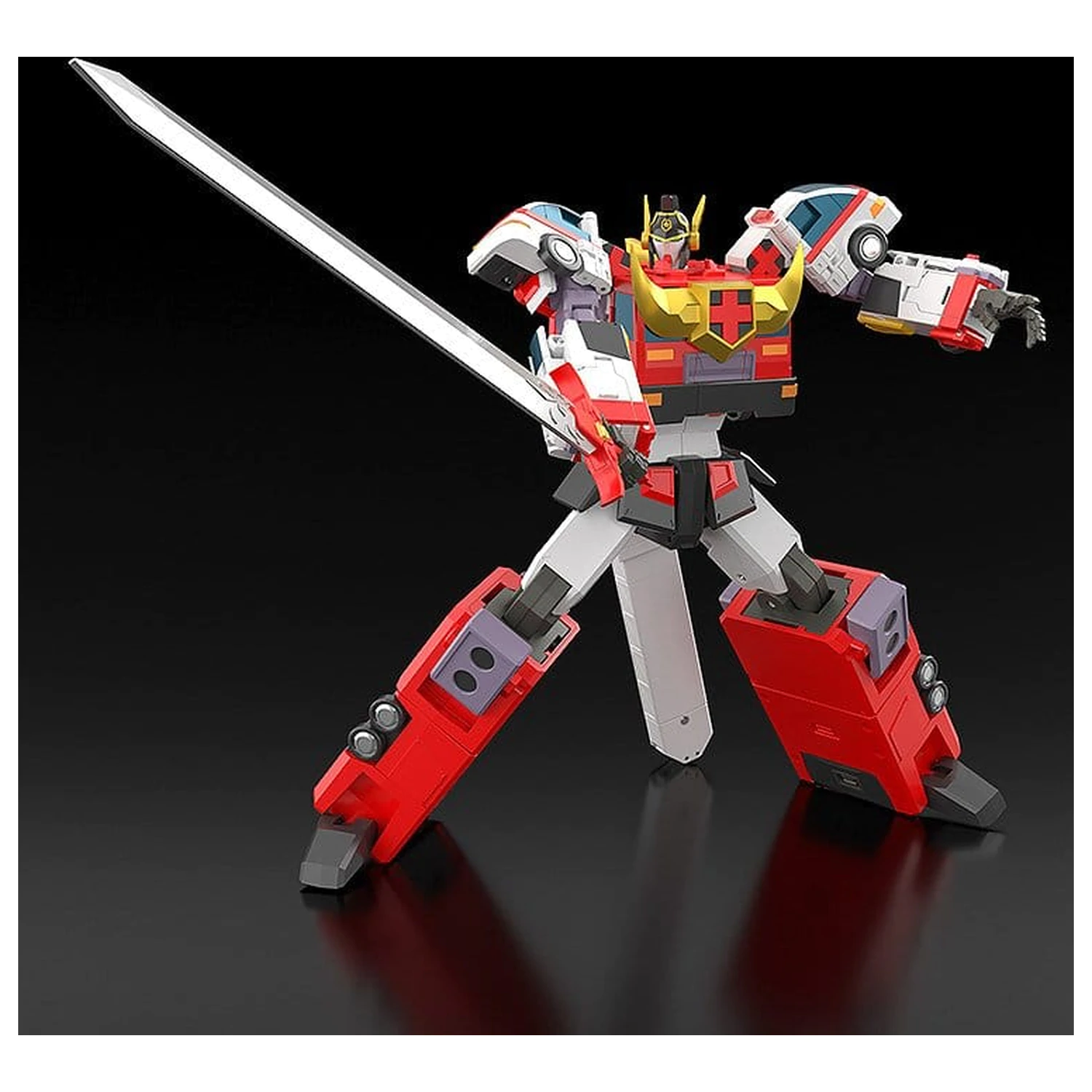 Brave Police J-Decker figurina de actiune The Gattai Duke Fire 25 cm poza produsului