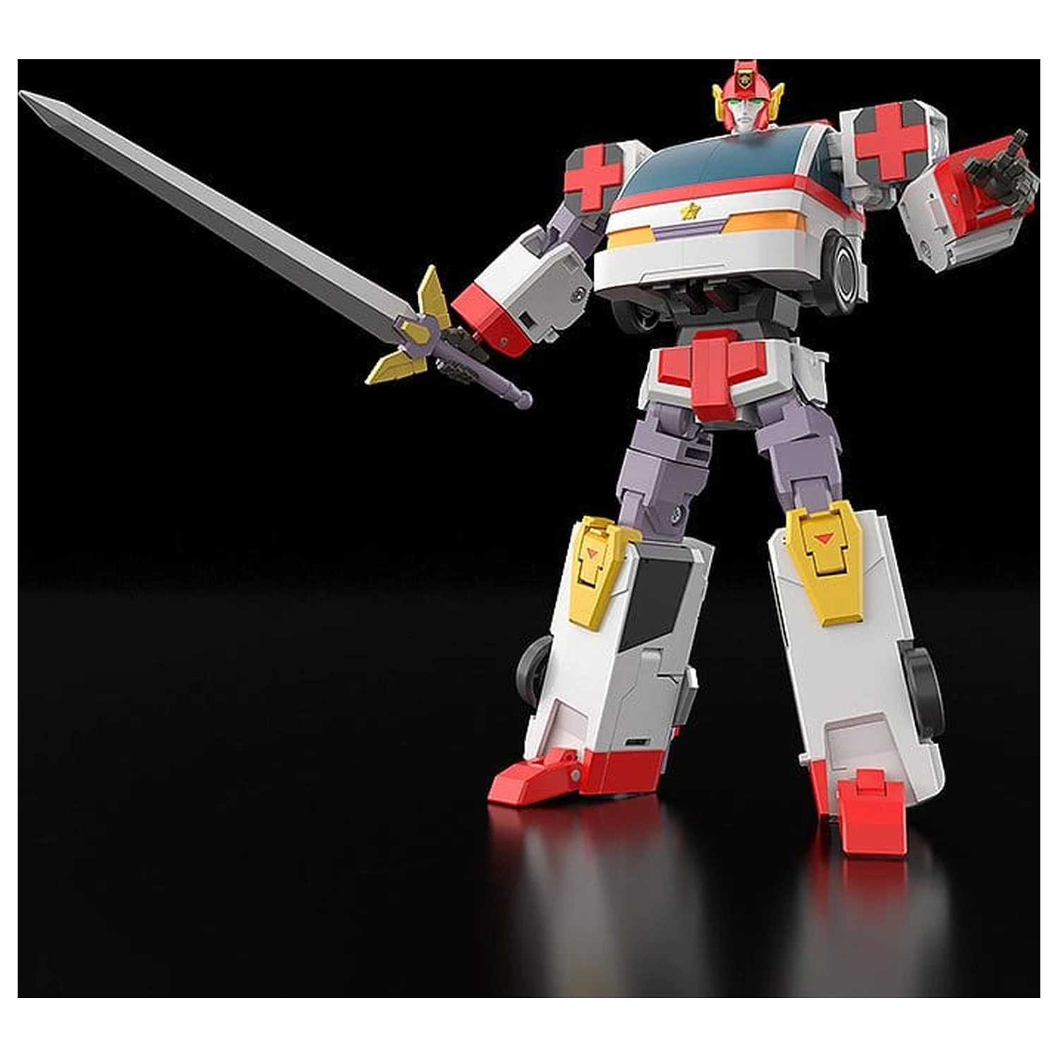 Brave Police J-Decker figurina de actiune The Gattai Duke Fire 25 cm poza produsului