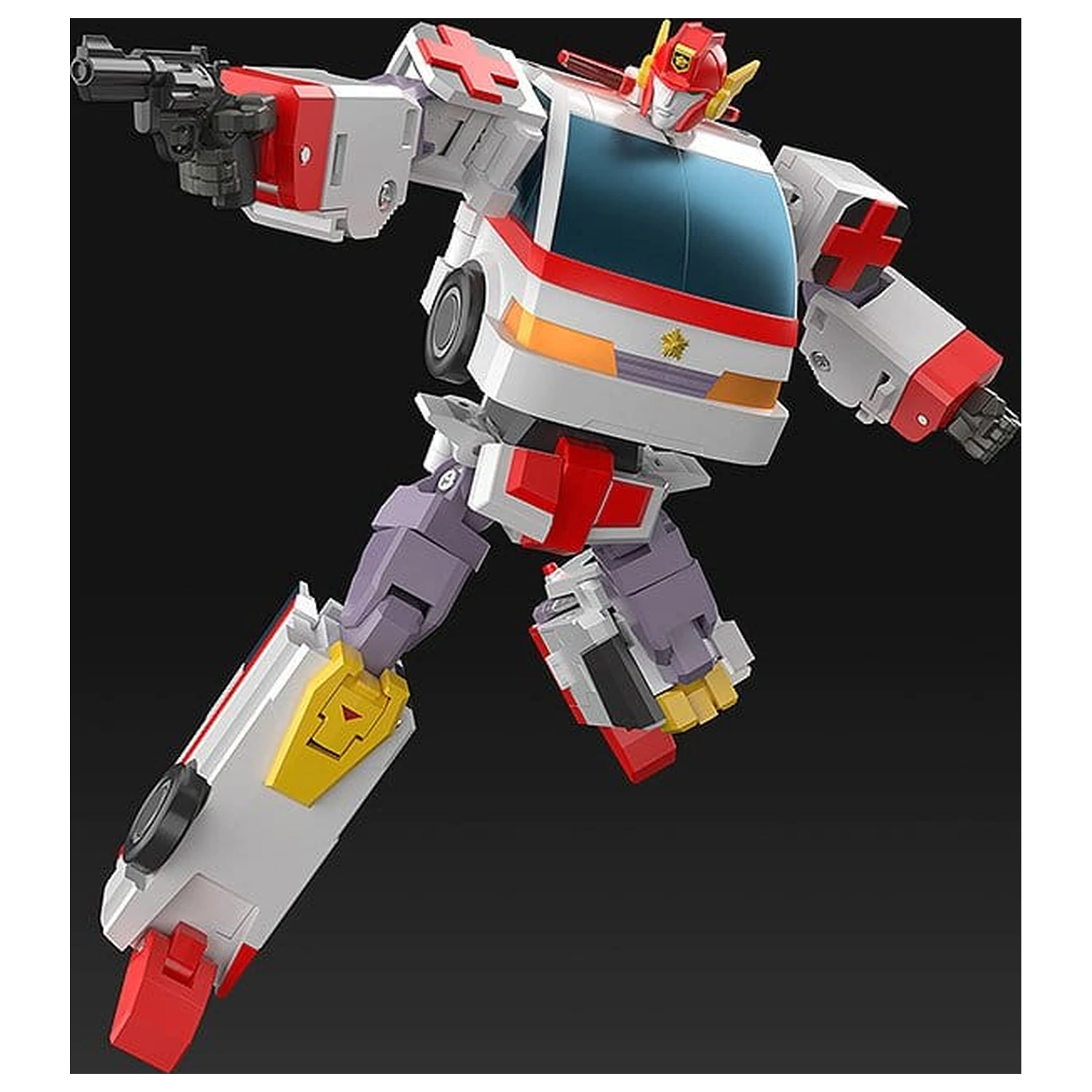 Brave Police J-Decker figurina de actiune The Gattai Duke Fire 25 cm poza produsului