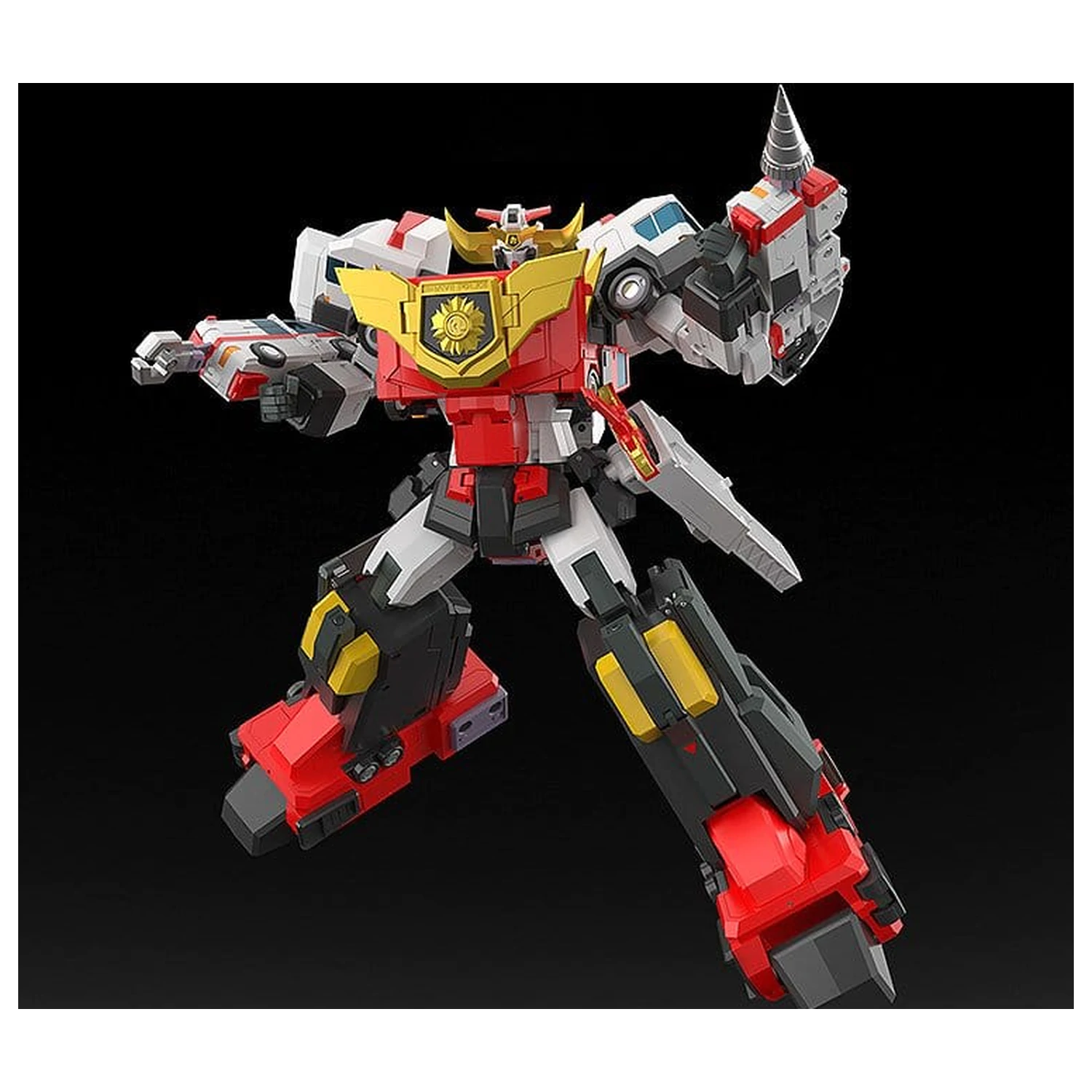 Brave Police J-Decker figurina de actiune The Gattai Duke Fire 25 cm poza produsului